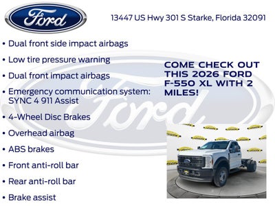 2026 Ford F-550SD XL DRW 660A