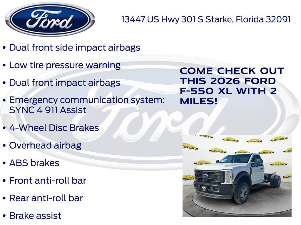 2026 Ford F-550SD XL DRW 660A