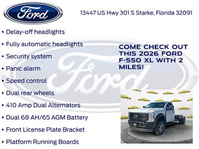 2026 Ford F-550SD XL DRW 660A