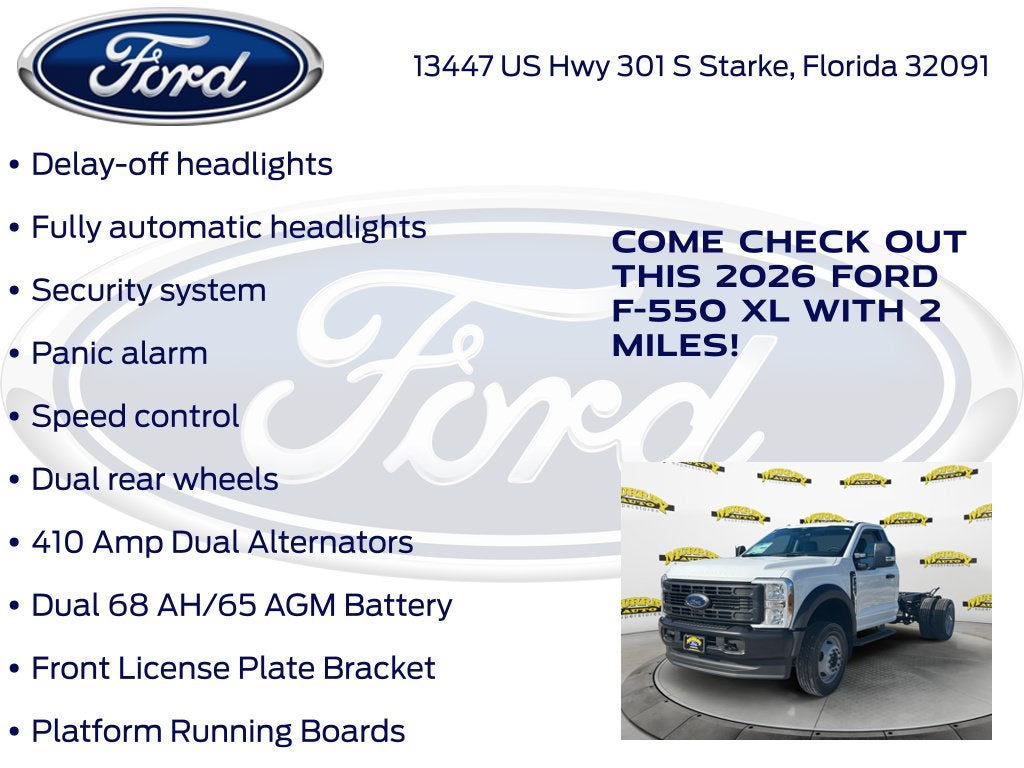 2026 Ford F-550SD XL DRW 660A