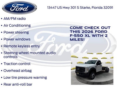 2026 Ford F-550SD DRW 660A