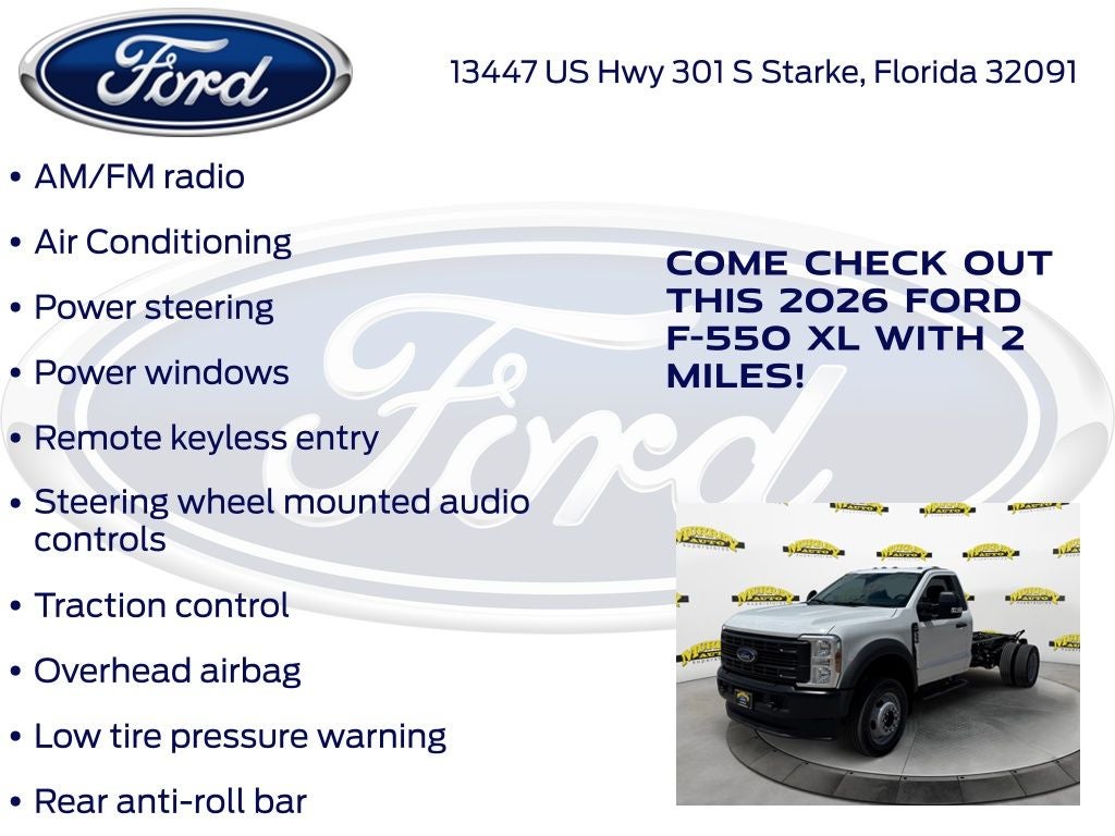2026 Ford F-550SD DRW 660A