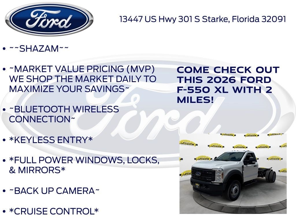 2026 Ford F-550SD DRW 660A