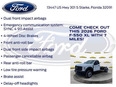 2026 Ford F-550SD XL DRW 660A