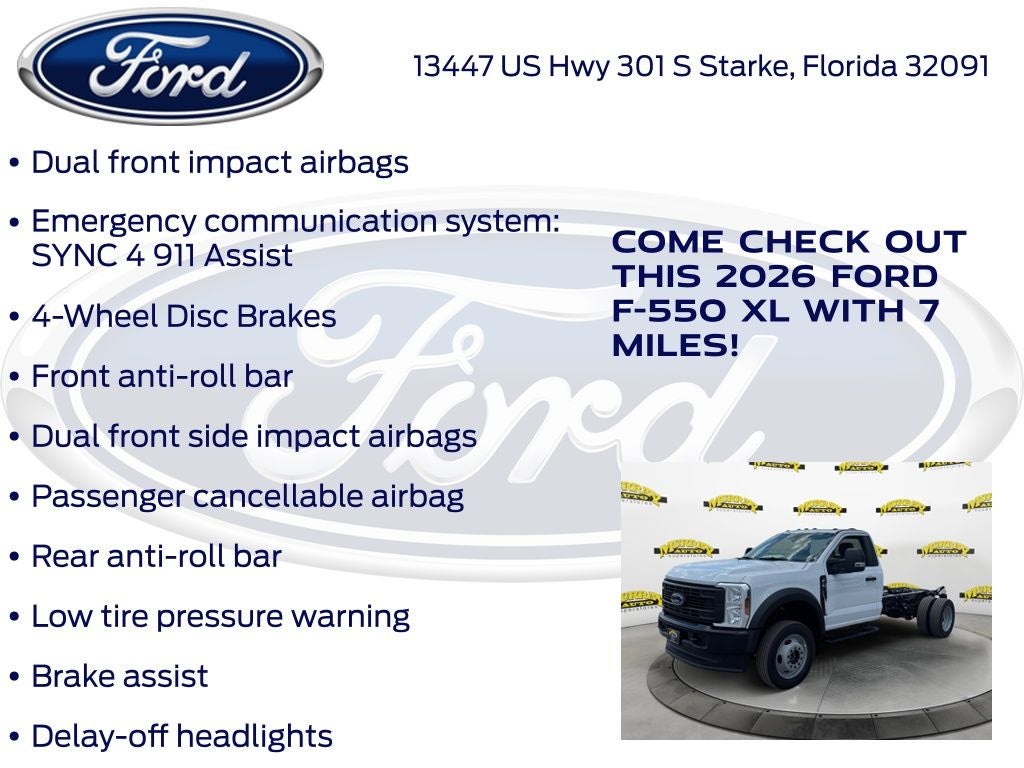 2026 Ford F-550SD XL DRW 660A