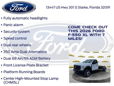 2026 Ford F-550SD XL DRW 660A
