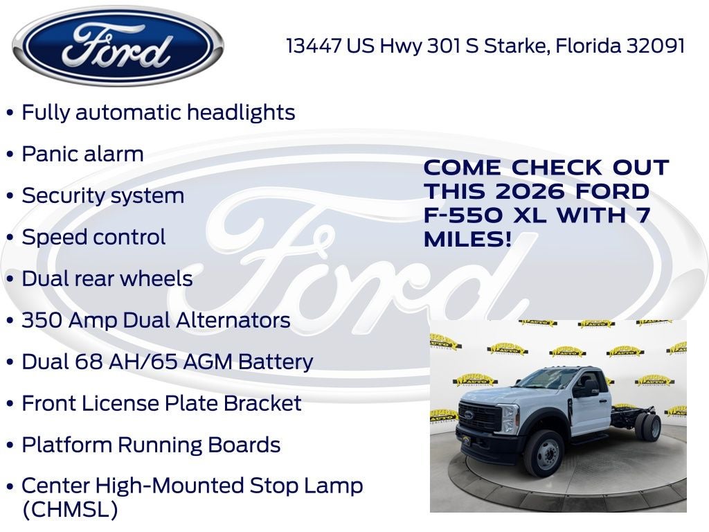 2026 Ford F-550SD XL DRW 660A