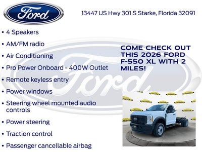 2026 Ford F-550SD XL DRW 660A