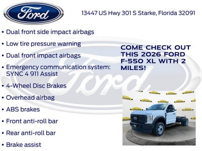 2026 Ford F-550SD XL DRW 660A