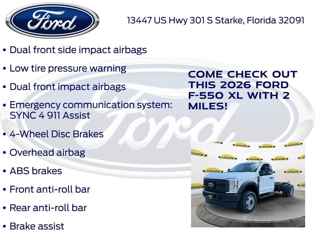 2026 Ford F-550SD XL DRW 660A