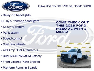 2026 Ford F-550SD XL DRW 660A