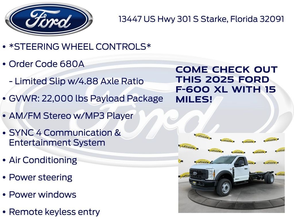 2025 Ford F-600SD XL 680A