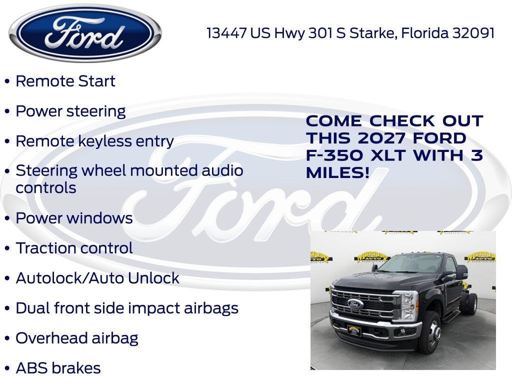 2027 Ford F-350SD XLT DRW 643A