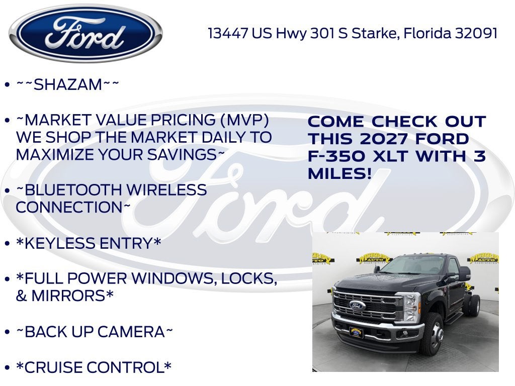 2027 Ford F-350SD XLT DRW 643A