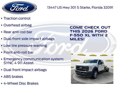 2026 Ford F-550SD XL DRW 660A