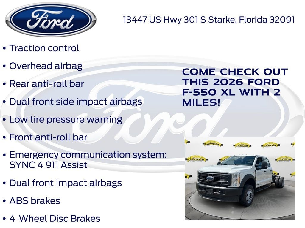 2026 Ford F-550SD XL DRW 660A