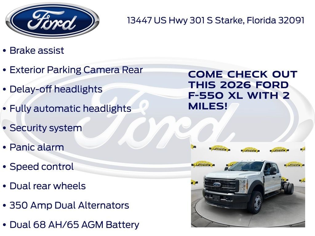 2026 Ford F-550SD XL DRW 660A