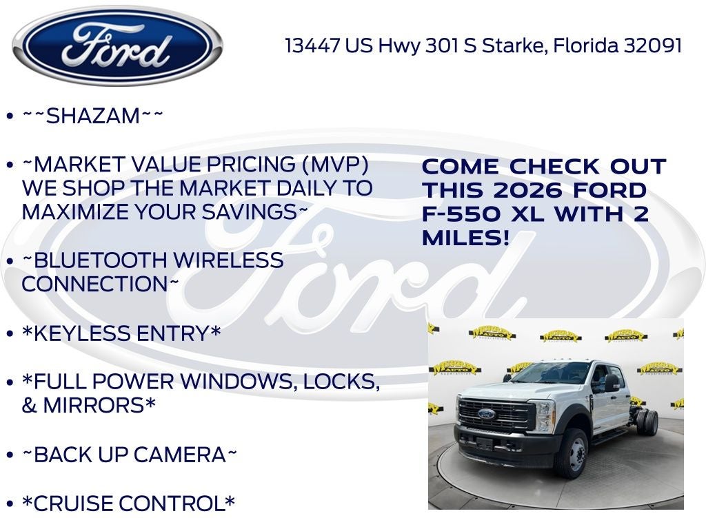 2026 Ford F-550SD XL DRW 660A