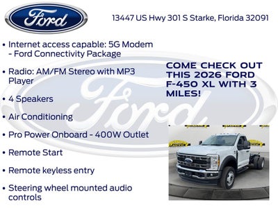 2026 Ford F-450SD XL DRW 650A