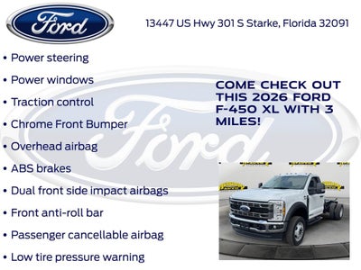 2026 Ford F-450SD XL DRW 650A
