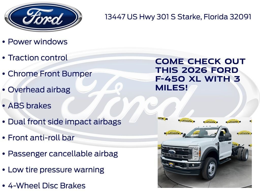 2026 Ford F-450SD XL DRW 650A