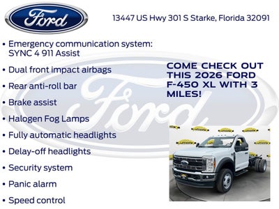 2026 Ford F-450SD XL DRW 650A