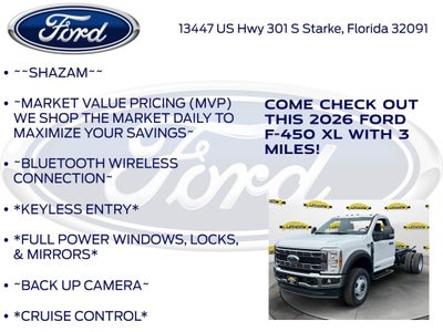 2026 Ford F-450SD XL DRW 650A