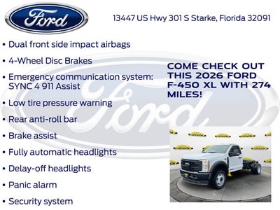 2026 Ford F-450SD XL DRW 650A