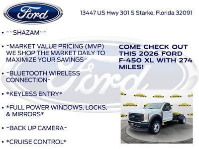 2026 Ford F-450SD XL DRW 650A