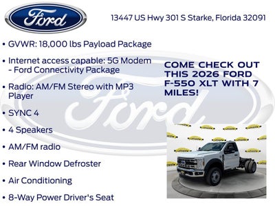 2026 Ford F-550SD XLT DRW 663A
