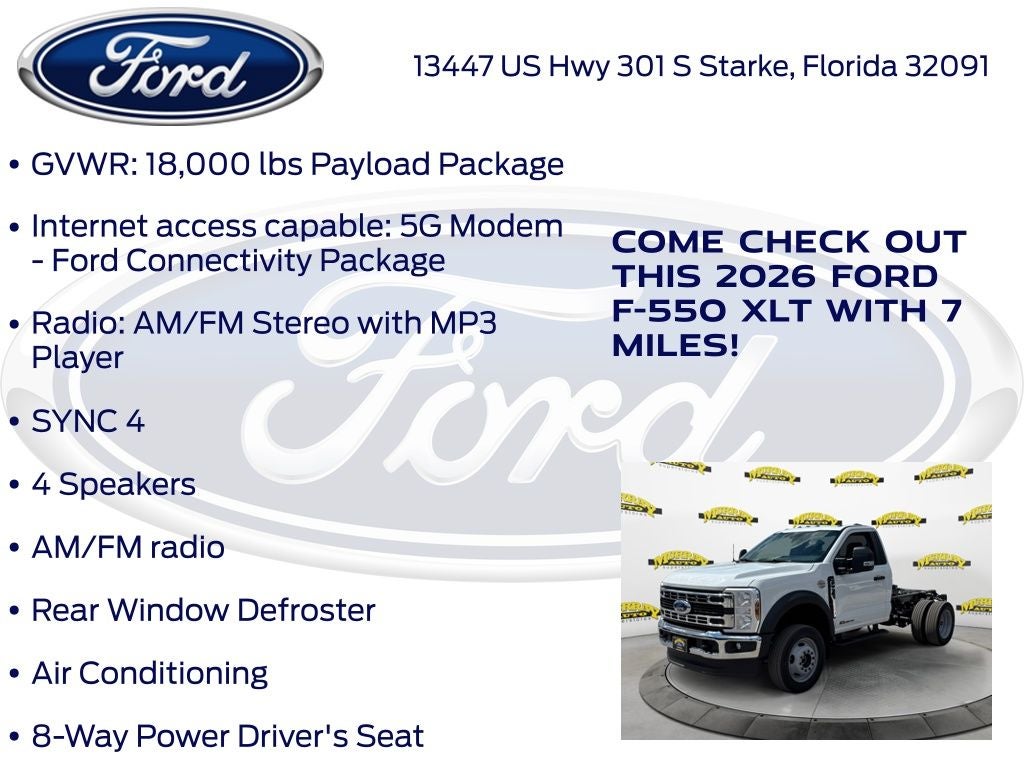 2026 Ford F-550SD XLT DRW 663A