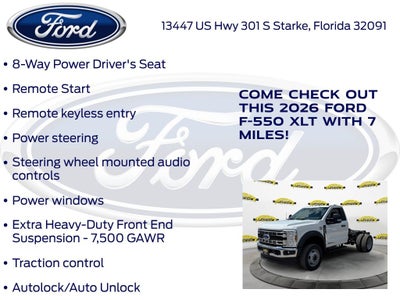 2026 Ford F-550SD XLT DRW 663A