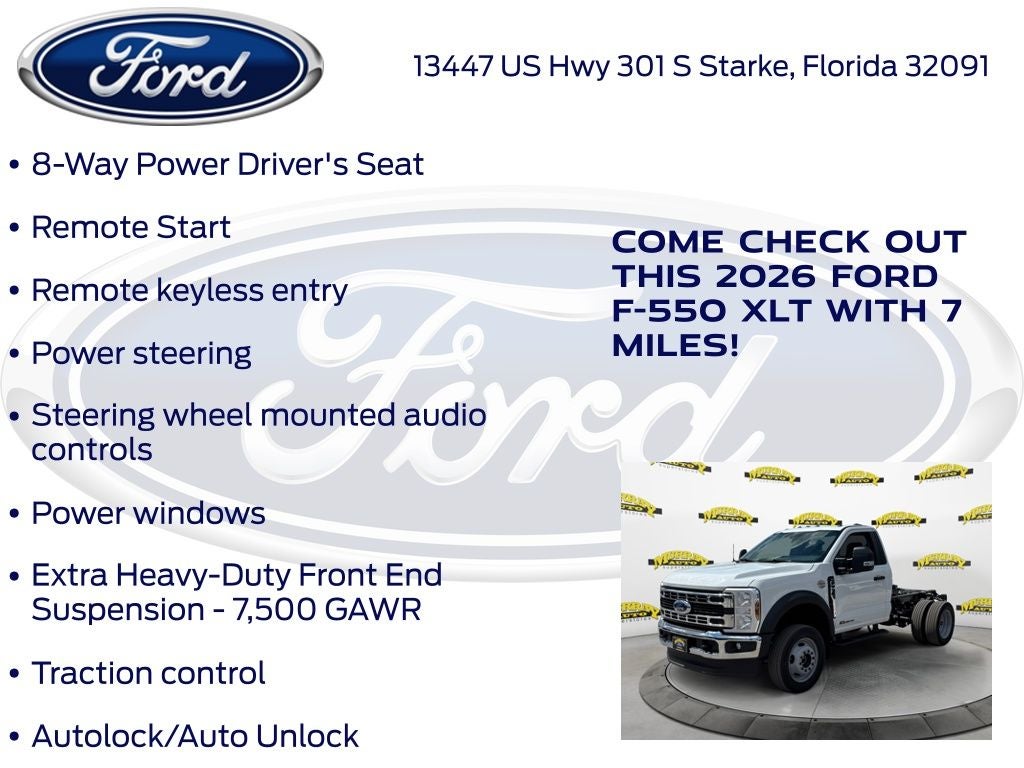 2026 Ford F-550SD XLT DRW 663A