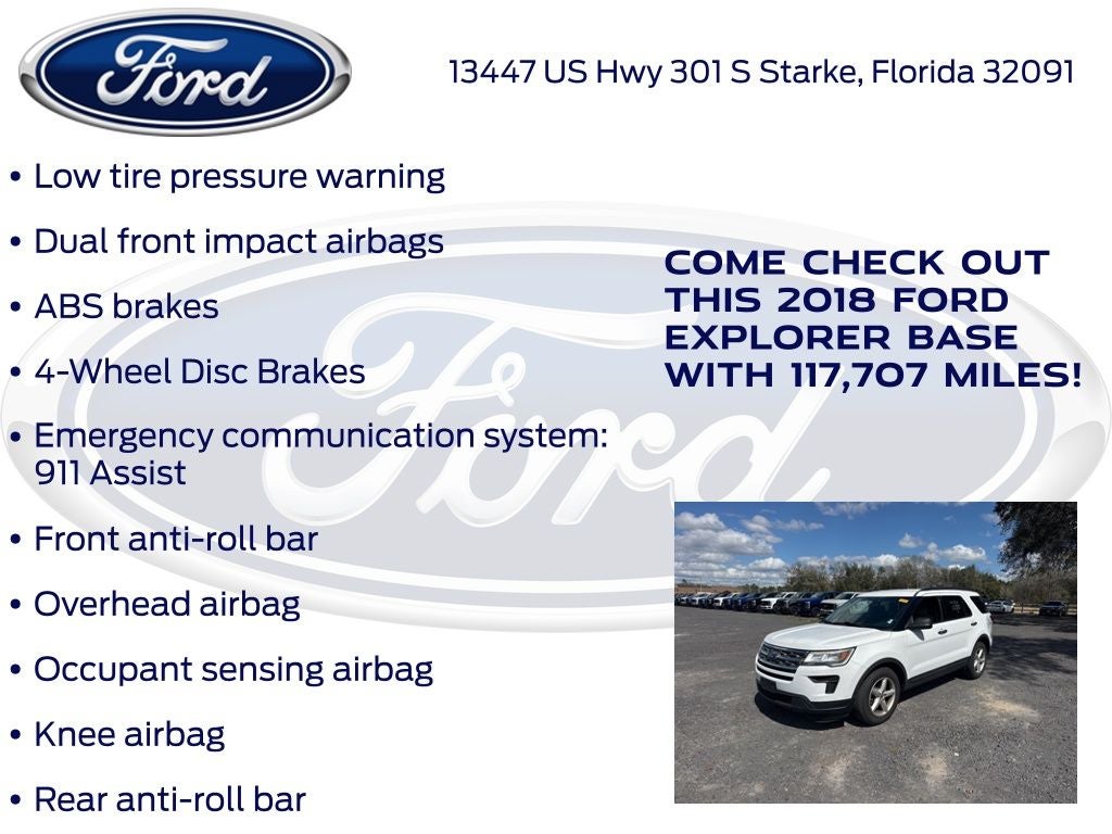 2018 Ford Explorer Base