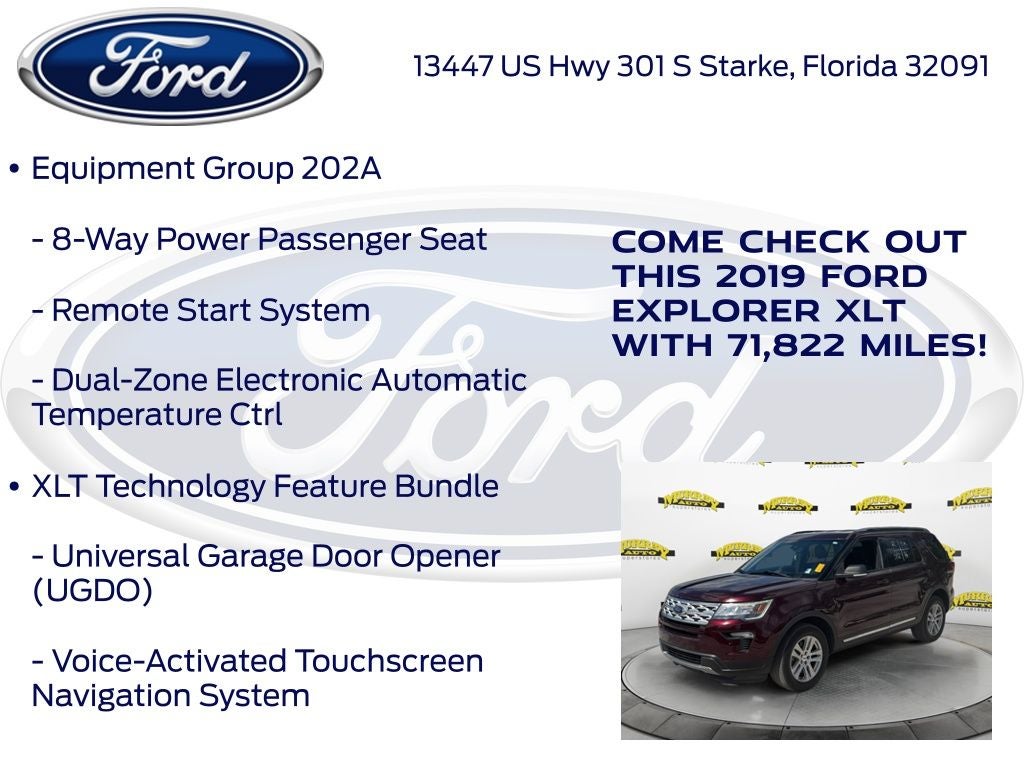 2019 Ford Explorer XLT