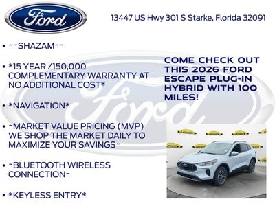 2026 Ford Escape Plug-In Hybrid Base 700A