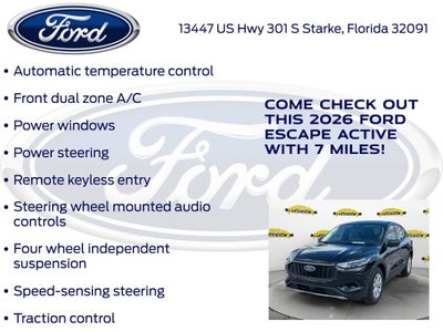 2026 Ford Escape Active 200A