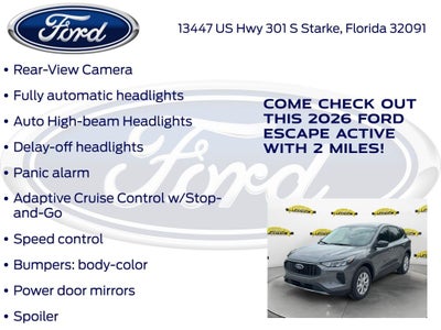 2026 Ford Escape Active 200A