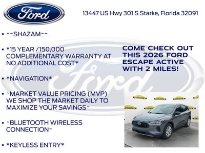 2026 Ford Escape Active 200A