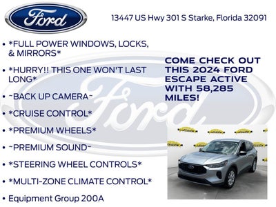 2024 Ford Escape Active