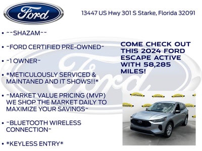 2024 Ford Escape Active
