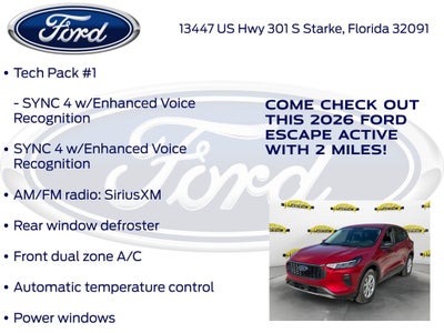 2026 Ford Escape Active 200A