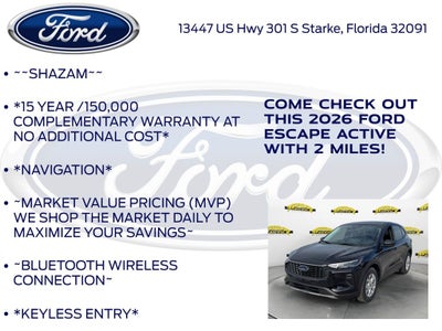 2026 Ford Escape Active 200A
