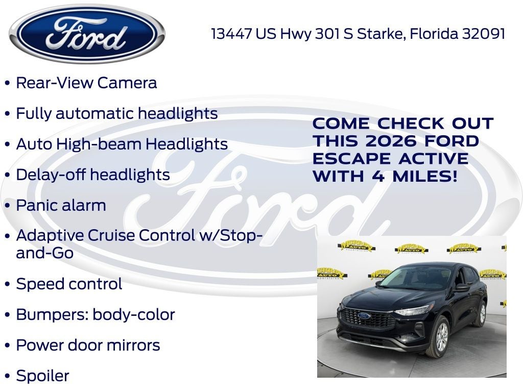2026 Ford Escape Active 200A