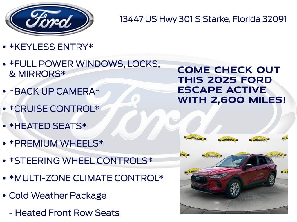 2025 Ford Escape Active 200A