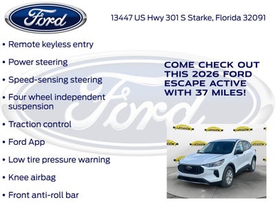 2026 Ford Escape Active 200A