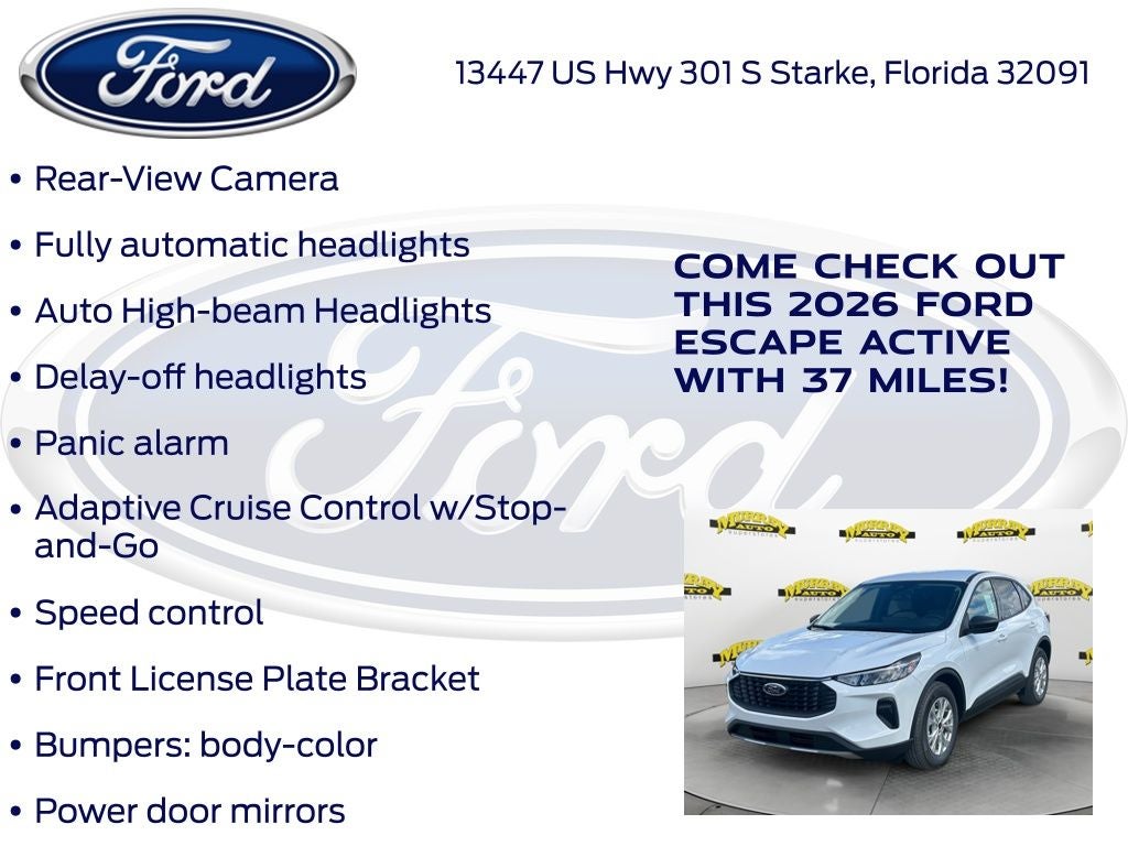 2026 Ford Escape Active 200A