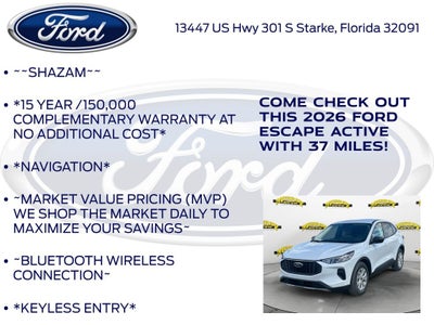 2026 Ford Escape Active 200A