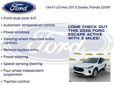 2026 Ford Escape Active 200A