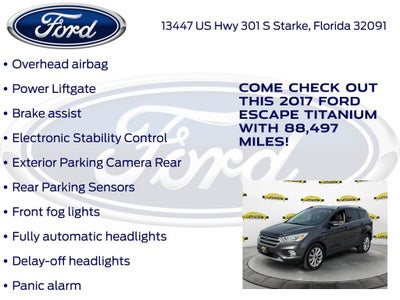 2017 Ford Escape Titanium